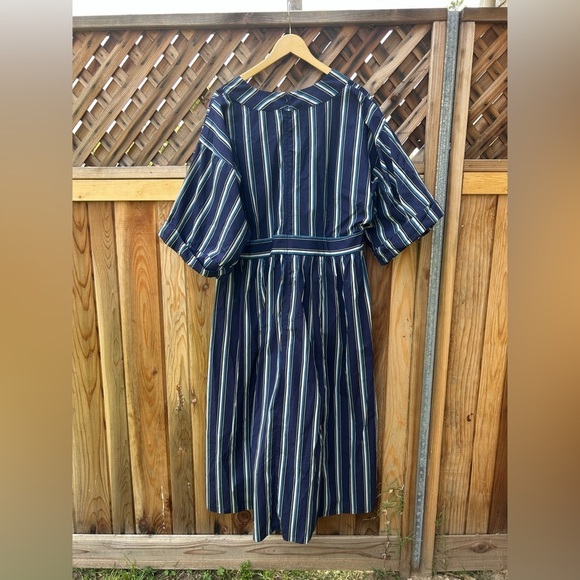 NWT Eshakti Wayward Fancies Striped Maxi Dress No Size Tags See Measurements - Picture 6 of 7